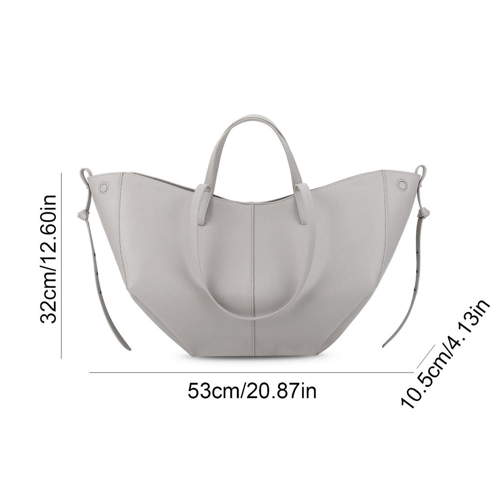 Ladies Large Capacity Underarm Bag Solid Casual Grocery Bag Women PU Leather Chic Shoulder Bag with Purse Commuting Tote Handbag