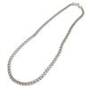 [K5235] - Steel Chain 'Maille Curb' 55 Cm 6 Mm