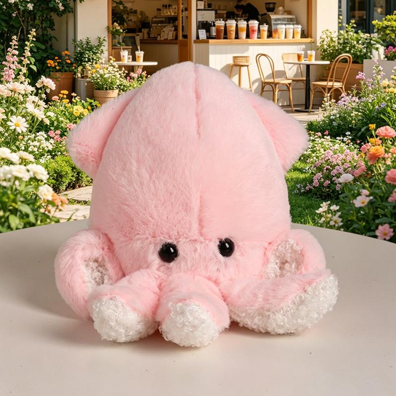1Pc 10Cm Octopus Plush Pendant Stuffed Colorful Ocean Animal Cartoon Key Chain Decor Plushie For Bag Gift Child Accompanying