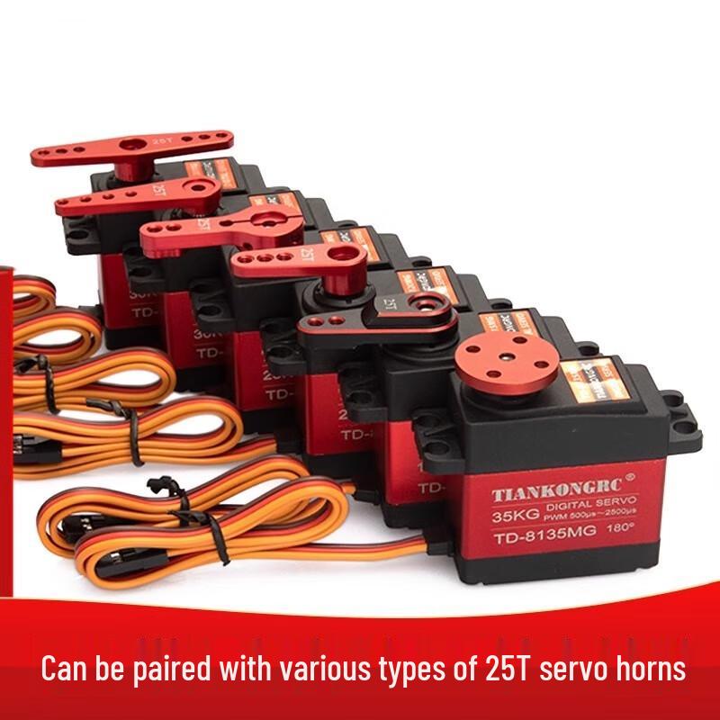 Pandenwell 30KG 360-Degree Waterproof PWM Servo Motor