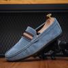 Suede Loafers for Men Soft Driving Moccasins High Quality Flats Male Walking Shoes Slip-on Casual Loafers Spring Men's Shoe