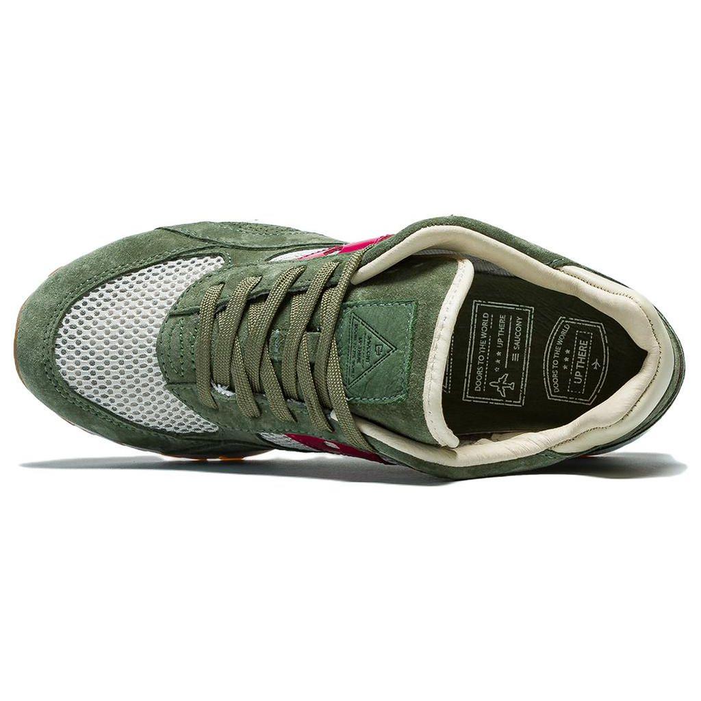 Up There x Saucony Shadow 6000 Двери в мир Мужские кроссовки Зеленый Четырехлистный клевер S70570-1