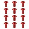 12 Pack Bicycle Disc Brake Rotor Fasteners T25 Screws for Cycling