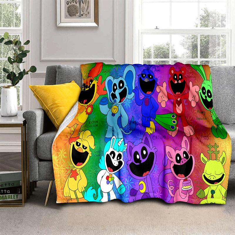 29 Style New Cute S-Smiling C-Critters Catnap Craftycorn Cartoon Blanket,Soft Throw Blanket for Home Bedroom Bed Sofa Kids