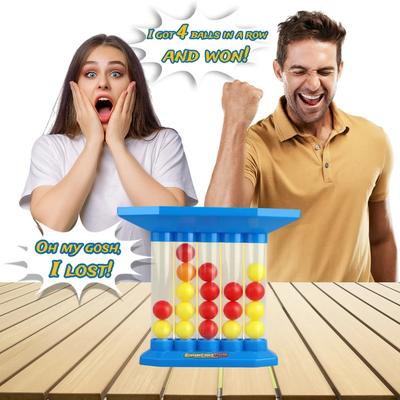 Захватывающая игра с прыгающими мячиками для 2-4 игроков Веселая настольная игра Идеально подходит для детей, взрослых, семейных посиделок, вечеринок с друзьями