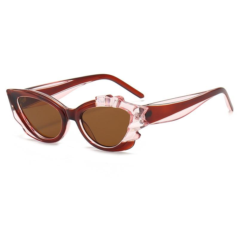 Fashion Cat Eye Candy Colors Sunglasses Women Retro Brand Designer Punk Eyewear Men Trending Sun Glasses Uv400  Oculus