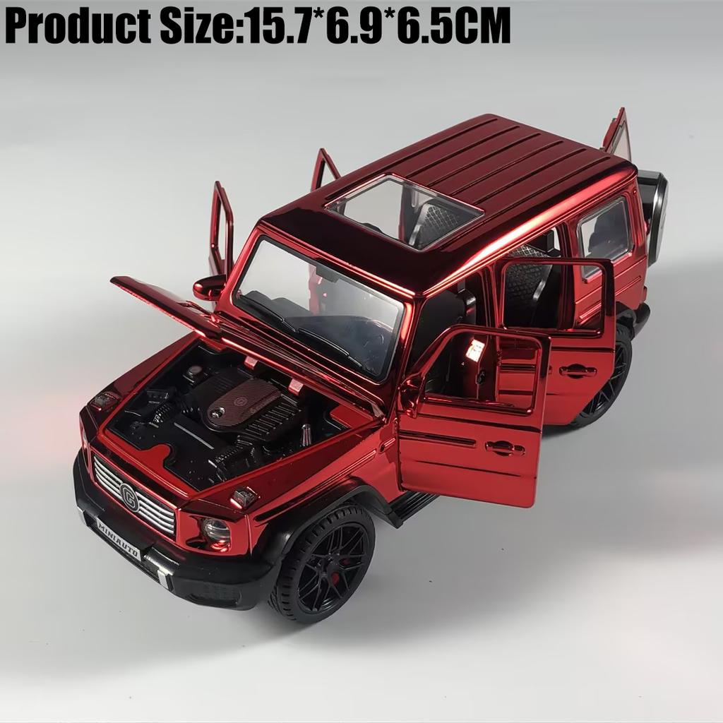 1:32 Mercedes Benz G500 G800 Внедорожник Металлический Литой Модель Автомобиля Домашний Модный и Настольный Дисплей Украшение Подарок на День Рождения