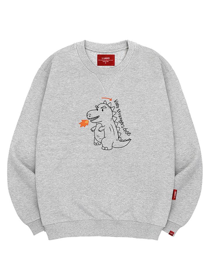 Свитшот Ellamo Stranger Унисекс Большого Размера S~4XL (Тип Б)