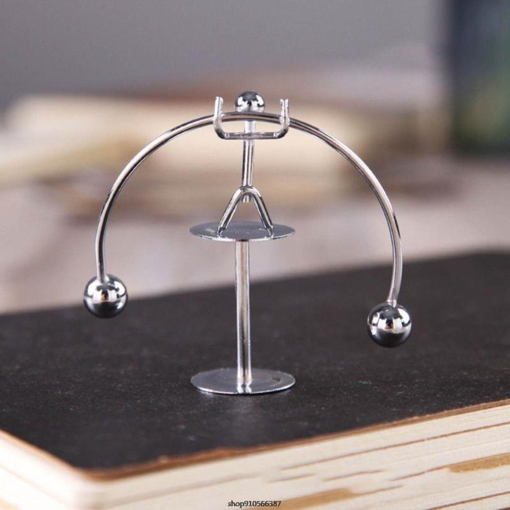 Home Decor Balance Iron Man Ornaments Pendulum Cradle Decompression Desk Toy Kids Toys