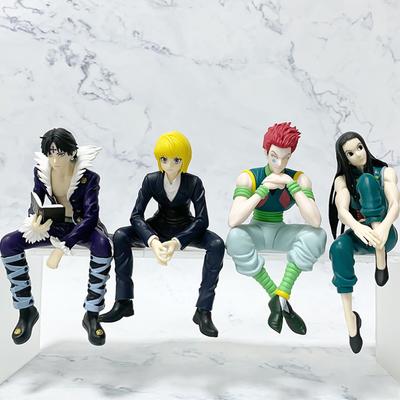 6 фигурок из ПВХ по аниме Hunter × Hunter: Фантомные солдаты, Крутая Райка, Гаярадос, Мираж, Джиджиджи Куроро и Гоку.