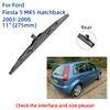 Для Ford Fiesta 5 MK5 Hatchback 2003-2008 передние и задние щетки стеклоочистителя резак аксессуары J Hook 2003 2004 2005 2006 2007 2008