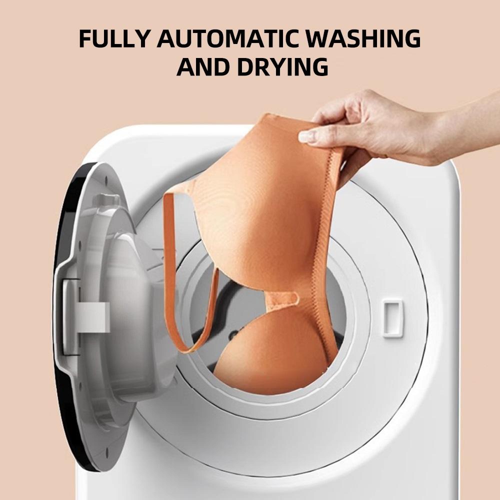 Стиральная машина с одним/двумя барабанами, бытовая стиральная и сушильная машина для мелкого нижнего белья, носков, встроенного типа, настенная, настольная