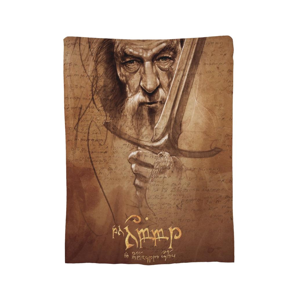 L-Lords Of The R-Rings Blankets Fleece Spring/Autumn Portable Soft Throw Blankets for Bedding Travel Quilt