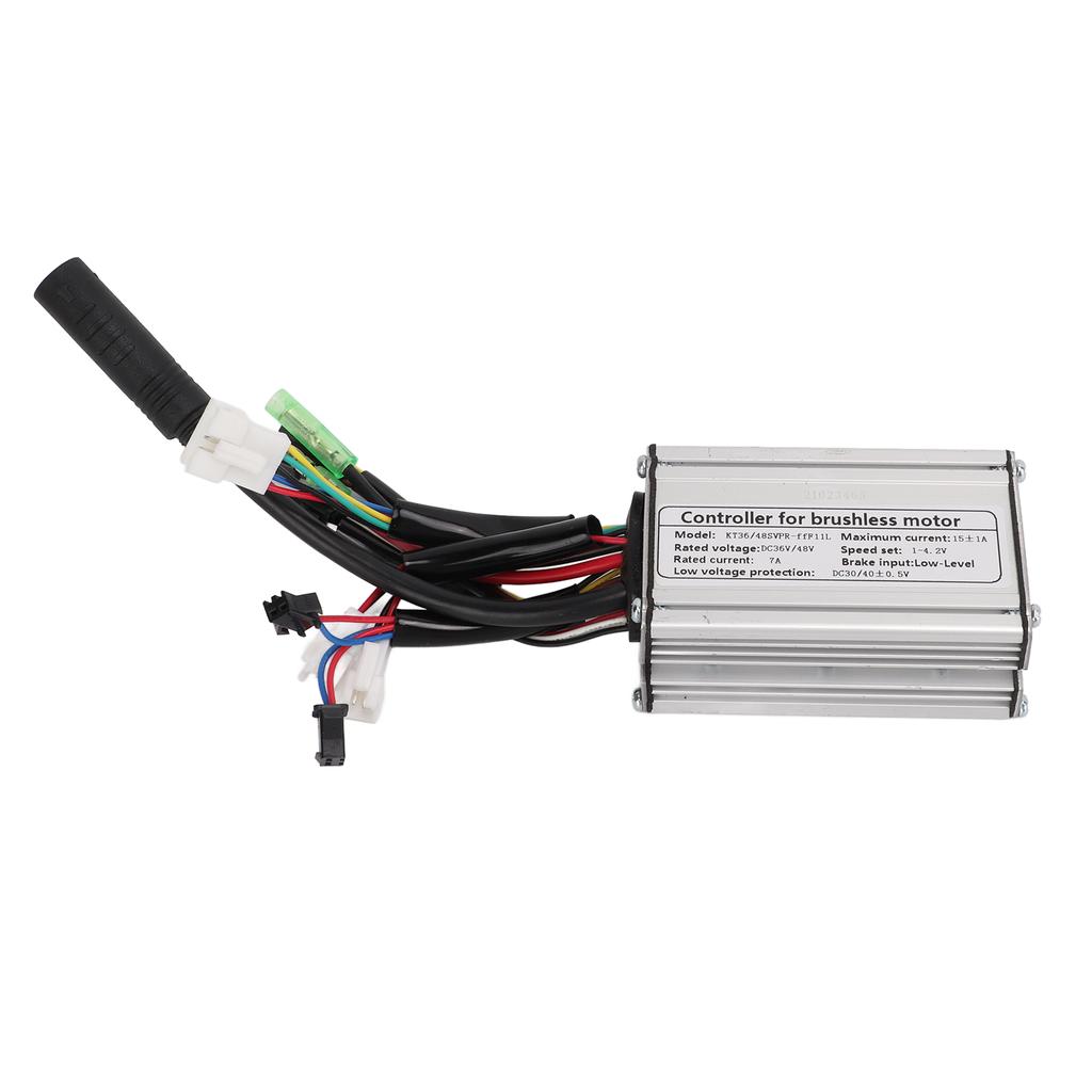 Electric Bicycle 36V48V 15A Sine Wave Controller 6mos with Light Line for 250W Motor