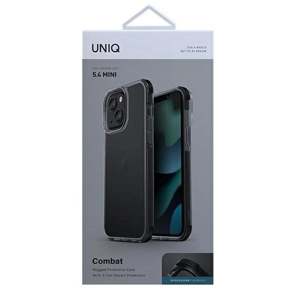 Uniq Combat Iphone 13 Mini 5.4 Case Black/Carbon Black