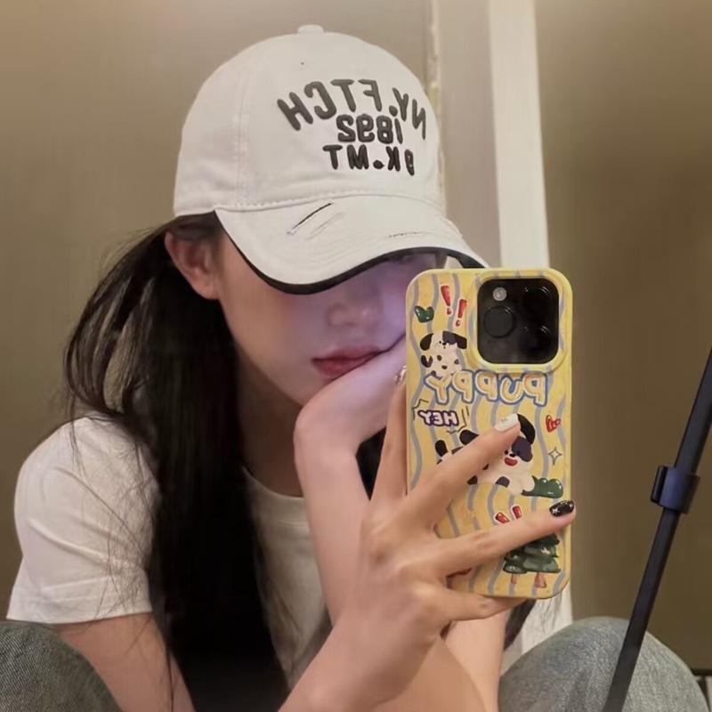 Бейсболка детская летняя модная вышитая с буквами большая окружность головы показывающая лицо маленькая солнцезащитная кепка мужская