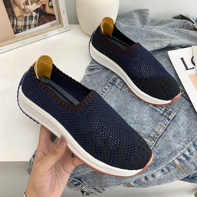 Летняя дышащая одинарная спортивная женская обувь