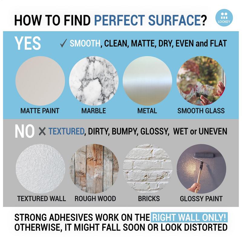 Зеркальный ростомер Небьющийся акриловый зеркальный ростомер Линейка-пазл Зеркала для измерения роста детей с разметкой