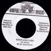 7-дюймовая пластинка BUJU BANTON - Keep And Care НИКАКОЙ Ужасной Музыки 2003 Ямайка Регги, Ска и Даб Б/У