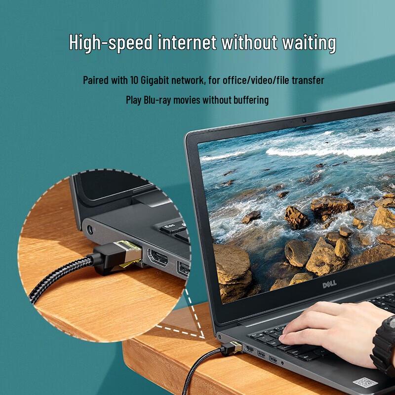 Ugreen Cat7 10 Gigabit Shielded Ethernet Cable