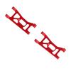 2PCS Front Lower Suspension Arms Set Alloy RC Front Lower Arm Replacement for 1 24 RC Car Upgrade Parts Red