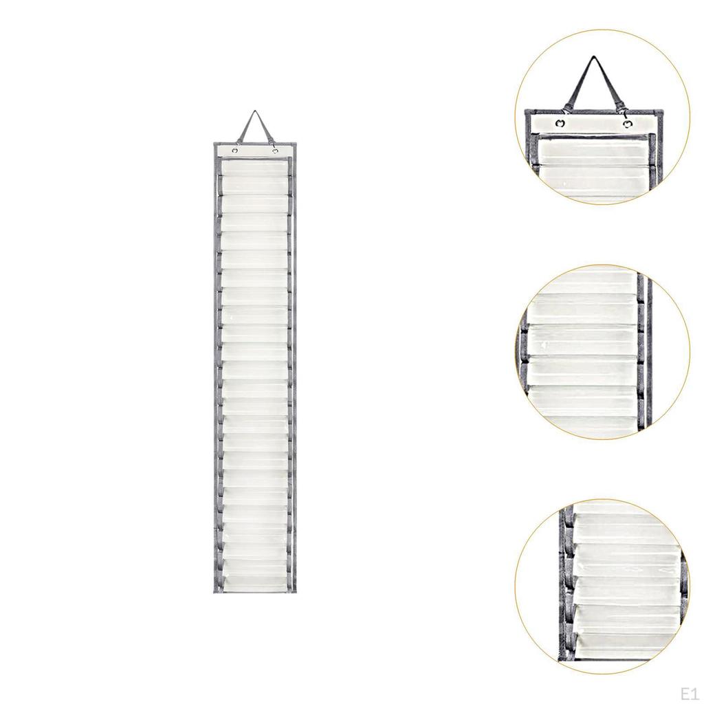 Держатель рулонов винила Стойка для хранения рукоделия 24 отделения Прочный настенный подвесной