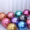 10pcs Metal Latex Balloon 5/10/12/18/36 Inch Confetti Balloon Combination Wedding Happy Birthday Party Decoration Thickened Balloons