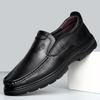 Повседневная кожаная обувь мужская мягкая кожа широкая носочная часть мужская обувь первый слой коровьей кожи мягкая кожа мягкая подошва дышащая натуральная кожа мужская на одной педали