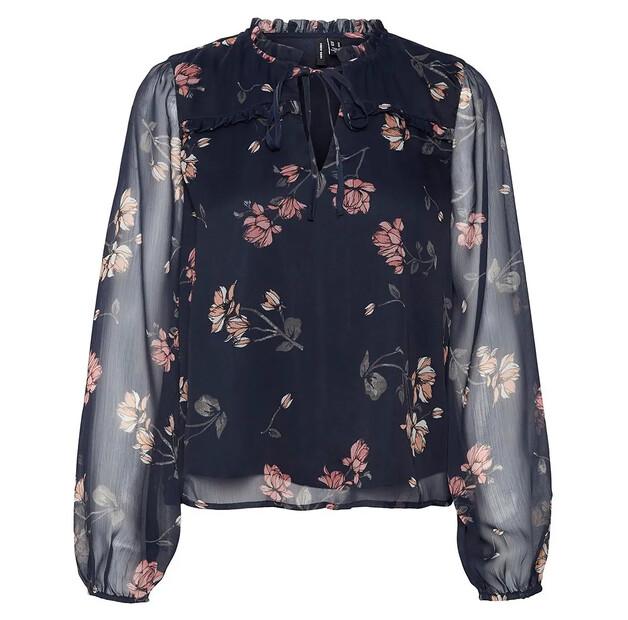 Vero Moda Milla блузка с длинным рукавом