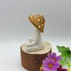 Cute Meditation Yoga Mushroom Desktop Ornaments Resin Craft Decors Home Living Room Decorations Garden Courtyard Creative Orname