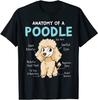Anatomy Of A Poodle Funny T-Shirt Classic T-shirt