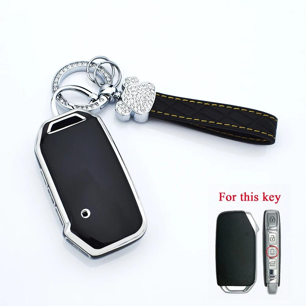 For Kia Ray 2023 Sportage 2022 K7 2020 K3 Cerato 2020 Cadenza 2020 Sorento 4 Soul Telluride TPU Car Remote Key Fob Case Cover