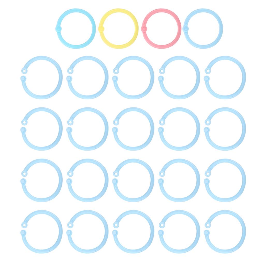 20 шт. Гибкая пряжка для листов книги 30 мм, одинарная бумага для картотек