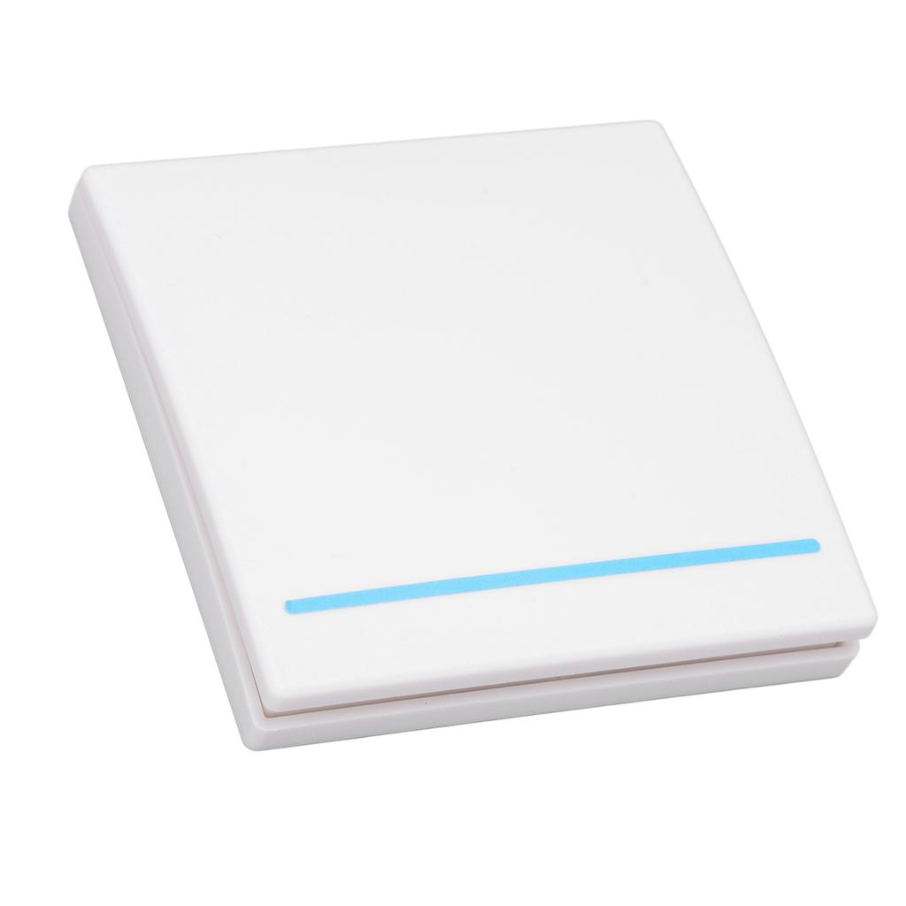 Wireless Light Switch Smart Remote Control Switch Wall Switch 433MHz for Home Office 1 Gang