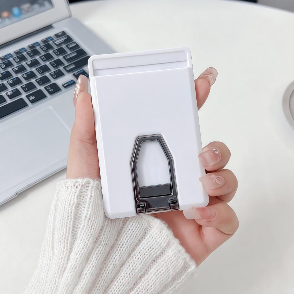 Ударопрочный Для кошелька MagSafe Прозрачный Простой Телефон Магнитный держатель для карт Акриловый для iPhone 17 16 15 14 13 12 11