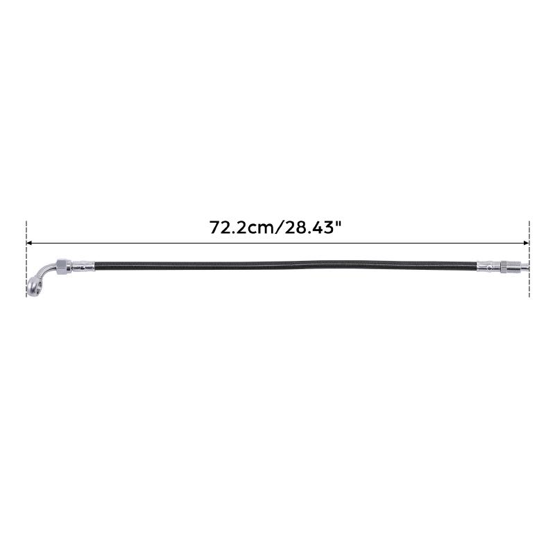Motorcycle Brake Hose Line For Harley Softail Fat Boy Breakout Sport Glide Street Bob Low Rider FLSTF FLSB FXBB FXLRST FLHCS