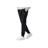 Li Ning Sports Lifestyle Series однотонные свободные брюки с манжетами, влагоотводящие, дышащие, повседневные брюки для мужчин, черные AKLTE51-1