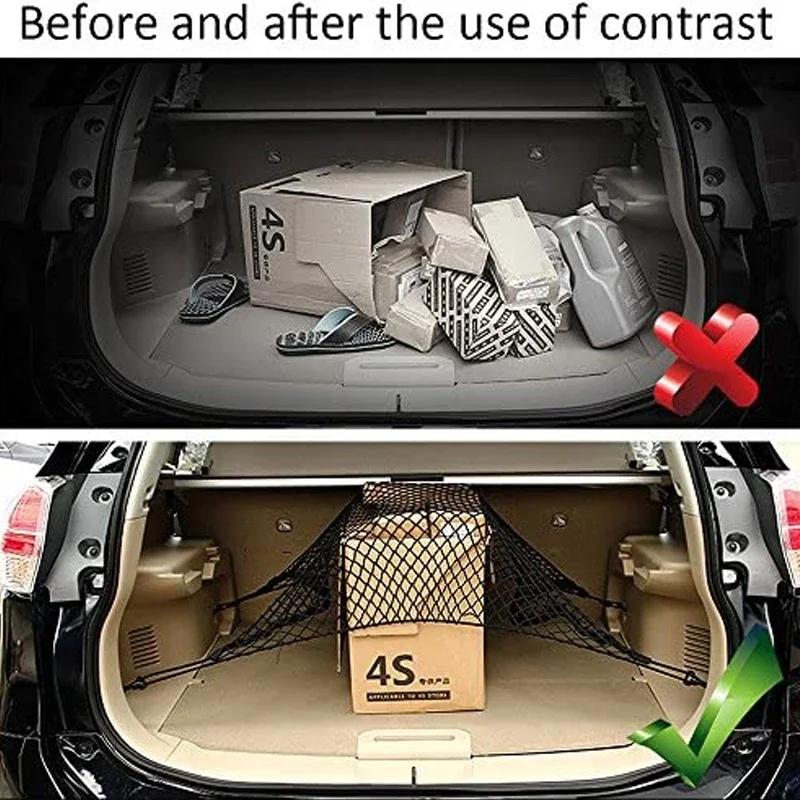 Для Toyota Land Cruiser Prado 90 J90 LC90 1997 1998 1999 2000 2001 2002 GXL Багажная сетка Грузовая сетка Эластичные аксессуары для багажа