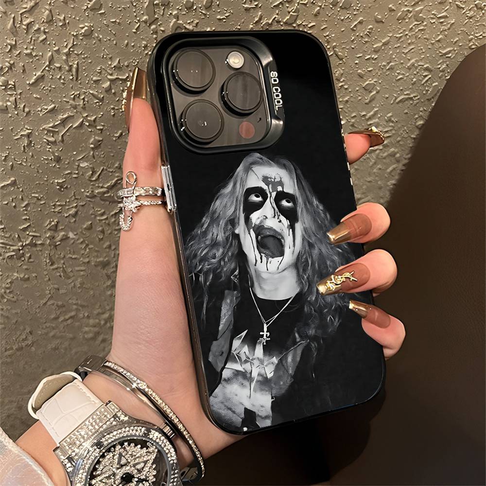D-Darkthrone Phone Case For iPhone 14,16,12,15,13,17,11,E,Pro,Max,Plus,Air,Mini Black Soft Cover