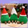 Christmas Tree Plush Toy With Santa Hat For Kid Holiday Gift