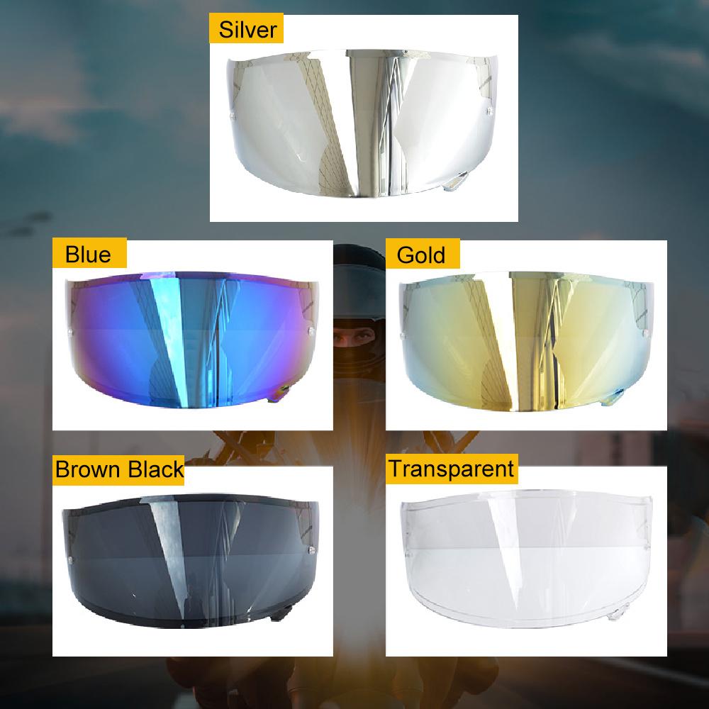 Motorcycle Anti-UV Anti-Scratch Wind Shield Helmets Lens Visor Replacement for