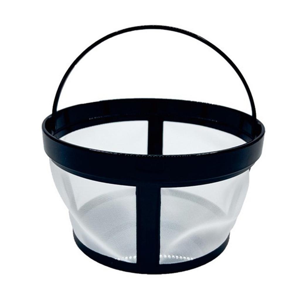 Многоразовый нейлоновый фильтр для кофемашин с сетчатым фильтром на 4 или 10 чашек гарантирует отсутствие остатков и экологичность использования