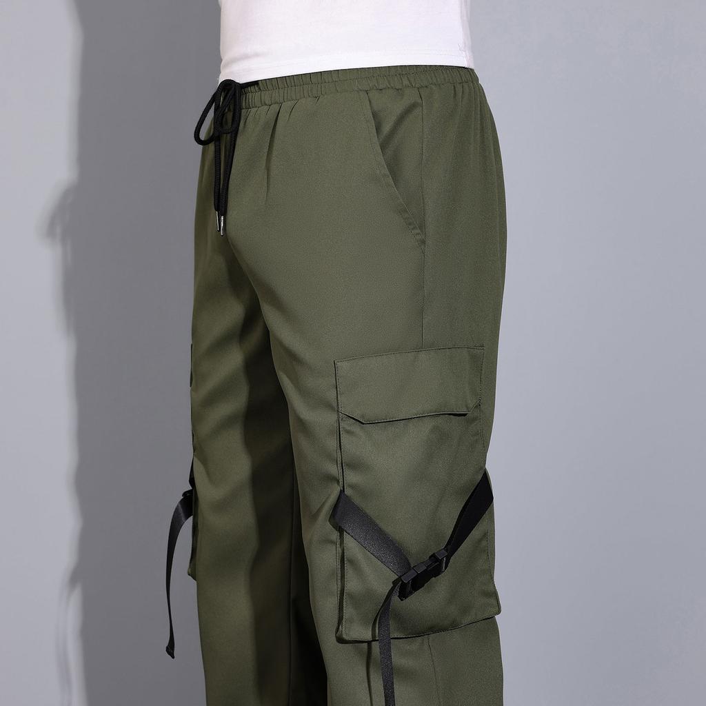 Casual Sports Pants Men's Loose Long Panel Fitness Running Training Pants