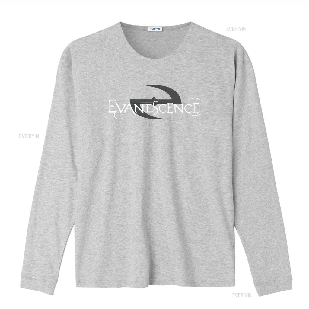 New Dtg Dtf Evanescence Band T shirt Breathe No More vintage Washed Slightly Stylish Comfortable Soft homme fashion Versatile