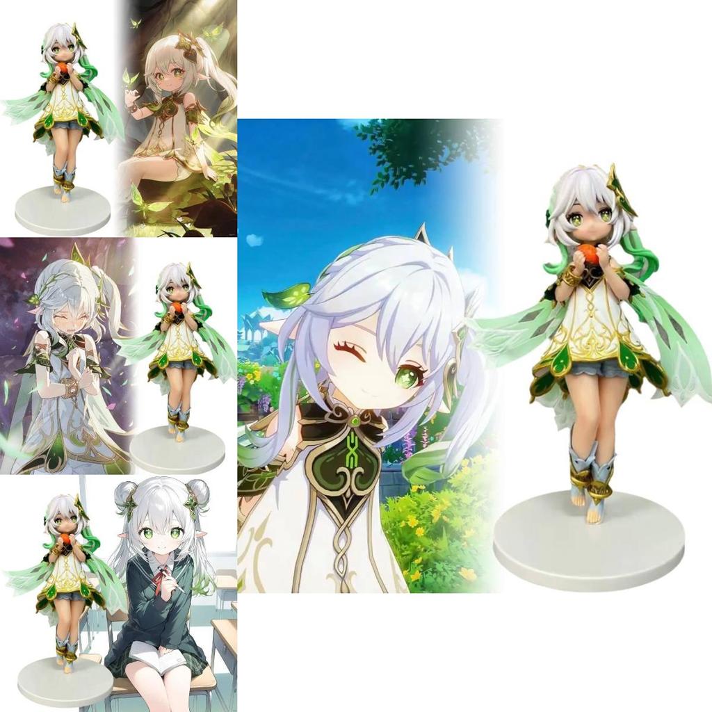 Изысканная оригинальная фигурка Нахиды из Genshin Impact с впечатляющей детализацией и размером 21 см