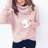 Elegant Women Winter Warm Turtleneck Sweater Pullover Perfect For Cold Days