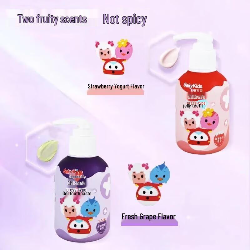 Shuke Kids Фторидная зубная паста против кариеса