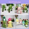 Plush Colorful And Dinosaur Keychain Cute Stuffed Animal Perfect For Gifts Birthday