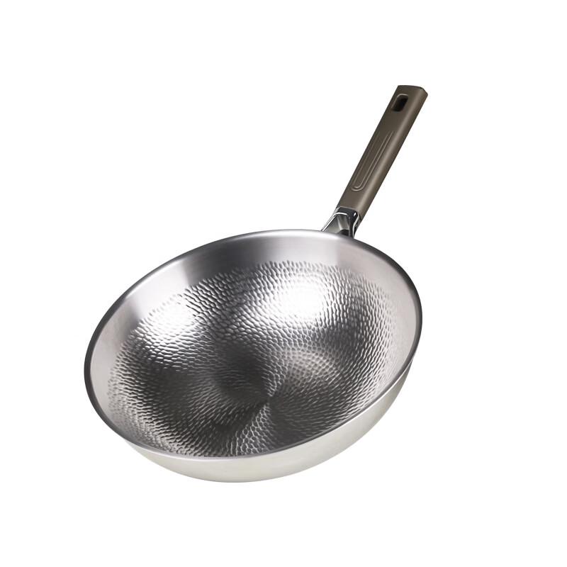 Amos AS-CG328T 32cm Pure Titanium Wok