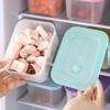 Frozen Meat Preservation Box Refrigerator Food Retain Freshness Transparent Storage Jar Home Kitchen Vegetable Storage Organizer